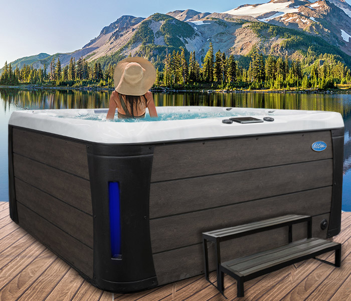 Calspas hot tub being used in a family setting - hot tubs spas for sale Gary